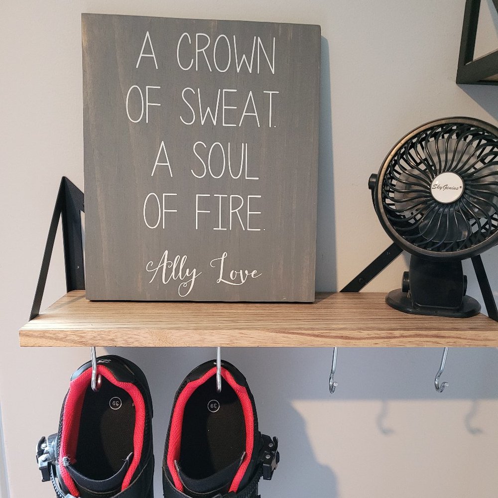 Peloton Motivational Gym Sign